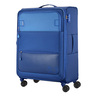 امريكان توريستر حقيبة سفر بعجلات مرنة ماجورز مع قفل TSA، 59 سم، أزرق