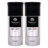 Yardley Men Body Spray, Assorted, 2 pcs, 150 ml