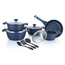 Prestige Granite Cookware Set 12pcs PR80966 Blue