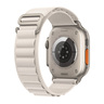 Apple Watch 49 mm Alpine Loop - Small (Band fits 130–160mm wrists), Starlight, MQE53ZE/A