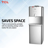 TCL Stainless Steel Top Loading 3 Tap Water Dispenser, Silver, TY-LWYR19S