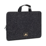 Rivacase Macbook Sleeve with Handles, 15.6 inches, Black, 7915