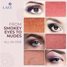 Lafz 10 in 1 Luxe Eyeshadow Palette, Elegence, 9 g