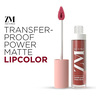 Zayn & Myza Transfer-Proof Power Matte Finish Lip Colour, Earthy Brown, 6 ml