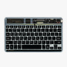 Porodo Crystal Shell Ultra-Slim Keyboard - Black TRPBTKB Bk
