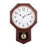 Splendor Lucy Wall Clock, 45 cm, Brown, PW302-1738-2