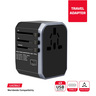 Trands Universal Power Adapter, Black, TR-UAD862