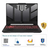 Asus TUF A15 Gaming Laptop, 15.6 Inches, Ryzen 7 R7-7735HS, 16GB RAM, 512GB SSD, NV RTX4060, Windows 11 Home, Mecha Gray, FA507NV-LP023W