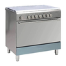 Bompani 5 Burner Gas Cooking Range, 90X60 cm, Stainless Steel, DIVA9007EC5TCIX