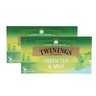 Twinings Green Tea & Mint Value Pack 2 x 25 Teabags