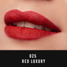Max Factor Lipfinity Velvet Matte Liquid Lipstick, 025 Red Luxury, 3.5 ml
