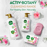 Dettol Activ-Botany Antibacterial Liquid Handwash, Rosewater & Hibiscus Fragrance, 100% Plant-Derived Ingredients 2 x 200 ml
