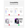 Ugreen iPhone 14 Pro Max Clear TPU Case, LP604