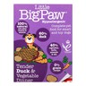 Little BigPaw Tender Duck & Vegetable Dinner Pet Food for Smaller and Toy Breed Dogs, 150 g