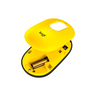 Logitech Wireless Pop Mouse with Customizable Emojis, Blast Yellow