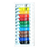 فانبو مجموعة ألوان مائية بطلاء الأكريليك 12 قطعة متنوعة الألوان، 12s-1212