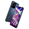 Vivo Y22 Dual SIM 4G Smart Phone, 4 GB RAM, 128 GB storage, Starlit Blue