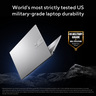 Asus Vivobook 15 15.6" Laptop, FHD 60Hz Display, Intel Core i5-1235U Processor, 8 GB RAM, 512 GB SSD, Windows 11 Home, Cool Silver, X1504ZA-NJ005W