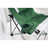 Campmate Camping Chair Deluxe, Green/Black, CM2007
