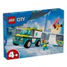 Lego Emergency Ambulance and Snowboarder, 8 pcs, 60403
