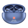 Swiss Military Victor 3 True Wireless Stereo Earbuds with Mic, Blue