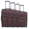 Beelite PE Soft Trolley With Cover HH1074 4pcs Set Assorted Colors