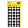 أفيري ملصقات بتصميم نقاط دائرية 8 ملم ، 416 ملصق ، أسود ، 3009