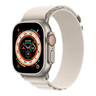Apple Watch 49 mm Alpine Loop - Small (Band fits 130–160mm wrists), Starlight, MQE53ZE/A