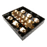 Helvacioglu Steel with Gold Plated Gift Set, HEL18Cof-cera