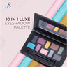 Lafz 10 in 1 Luxe Eyeshadow Palette, Opulence, 9 g