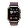 Apple Watch Ultra 2 GPS + Cellular, Titanium Case with Indigo Alpine Loop, 49 mm, Medium, MRET3AE/A