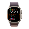Apple Watch Ultra 2 GPS + Cellular, Titanium Case with Indigo Alpine Loop, 49 mm, Small, MRER3AE/A