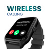 HiFuture FutureFit Ultra 2 Pro AMOLED Bluetooth Calling Smartwatch, Black