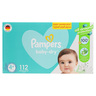 Pampers Baby Dry Diaper Size 4+ 10-15 kg Mega Box Value Pack 112 pcs