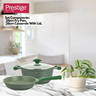 Prestige Essentials Granite Casserole With Lid + Fry Pan 26cm Green