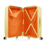 امريكان توريستر حقيبة سفر بعجلات صلبة إنستاجون سبينر مع موسع وقفل TSA، 69 سم، أصفر فاتح