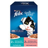 Purina Felix As Good As It Looks Adult Cat Food With Tuna & Salmon In Jelly 4 x 85 g