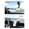 Ugreen Waterfall-Shaped Suction Cup Phone Mount, Black, 20473