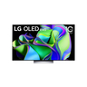 إل جي تلفزيون ذكي 65 بوصة إيفو C3 4K أو إل إي دي باللون الأسود مع تقنية HDR وWebOS وجهاز التحكم عن بعد السحري OLED65C36LA