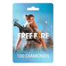 Free Fire Digital Gift Card, 100 Diamonds