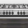 جليم غاز موقد طهي إيكو مع 5 شعلات ، ستانلس ستيل ، 80 × 60 سم ، SE8612GIFS