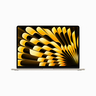 Apple MacBook Air M2 Chip, 15-inches, EN-AR Keyboard, 8 GB RAM, 256 GB Storage, Starlight, MQKU3AB/A