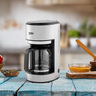 Beko Filter Coffee Machine, 10 Cup Capacity, 1000 W, White, CFM6350I