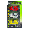 Skid Fusion Pushing Sports Cars 3pcs 9811-30 Assorted