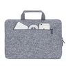 Rivacase Macbook Sleeve with Handles, 13.3 - 14 inches, Grey, 7913