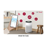 LG PuriCare 360˚ Air Purifier, 61 m², White, AS60GHWG0