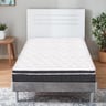 Cotton Home Pocket Spring Euro Top Knitted fabric Mattress 150x200+32cm
