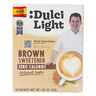 Dulci Light Brown Zero Calories Sweetener 50 pcs 30 g