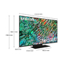 Samsung 50 Inch QN90B Neo QLED 4K Smart TV, Black, QA50QN90BAUXZN