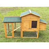Campmate Chicken Coop House, Wooden/Green, CM-72018